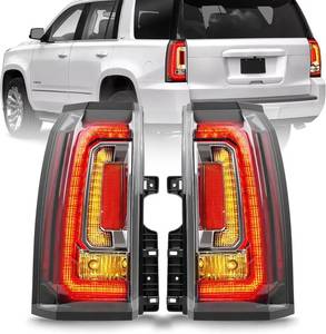 lot 6226 image: $132 2 Pack Rear Tail Lights for 2015 2016 2017 2018 2019 2020 GMC YukonYukon XL Denali SLE SLT, Driver and Passenger Original Backlight Brake Lamp - OE Style Assembly
