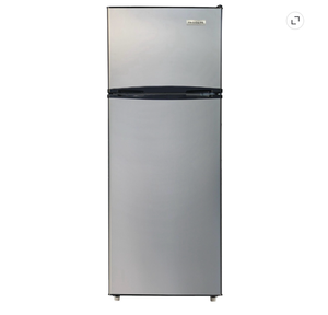 lot 580 image: Frigidaire Top Mount Refrigerator 7.5 Cu Ft Apartment Size - Retail $480