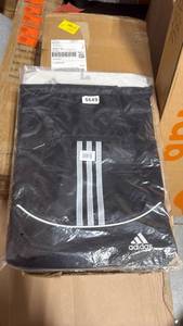 lot 649 image: adidas Alliance II Sackpack  Black  One Size - Retail $50