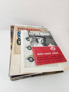 lot 192 image: Ephemera Lot Guides and Booklets Lot Chevrolet Rolls-Royce Boy Scouts