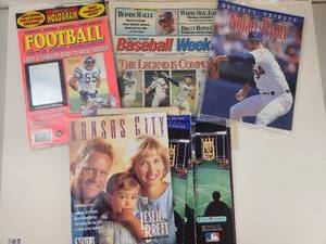 lot 193 image: Sports Magazine & Newspaper Lot Beckett Tribute Nolan Ryan Frank Thomas
