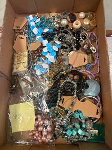 Jewelry Lot Beads Necklaces Bracelets Chains Rings Assorted