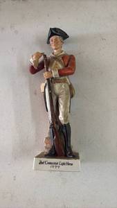 lot 138 image: 2nd Connecticut Light Horse 1777 Military Figurine