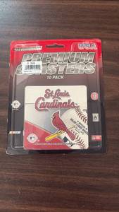 lot 161 image: Rico Industries St. Louis Cardinals Premium Usterss 10 Pack