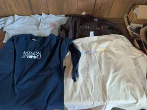 lot 47 image: KMUW Wichita Public Radio 89.1 Graphic T-Shirt Lot of 4