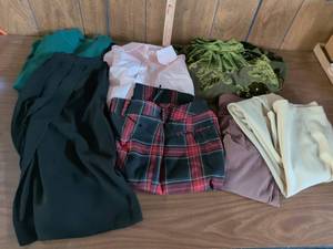 lot 120 image: Paperwhite Size 04 Pleated Skirt Womens Clothing Lot 7 Pieces