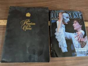 lot 137 image: Phantom of the Opera Souvenir Program with Applause Magazine Oct-Dec 2005