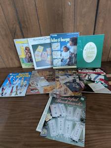 lot 155 image: Leisure Arts Needlecraft Shop Craft Pattern Book Lot of 9 Titles