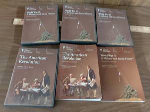 lot 162 image: The Great Courses World War II Military and Social History DVD Set Vol 1-3 Lot