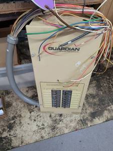 lot 226 image: Guardian by Generac Automatic Transfer Switch and Emergency Load Center