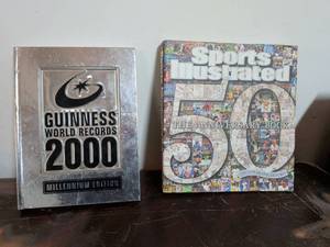 lot 234 image: Guinness World Records 2000 Millennium  Sports Illustrated 50 Anniversary Book