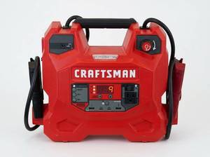 lot 404 image: CRAFTSMAN Jump Starter Portable Power Station 1200 Peak Amp CMXCESM256  Retail $179.99