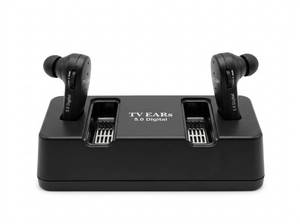 lot 412 image: TV Ears 5.0 Digital Wireless In-Ear TV Headset Black 11741