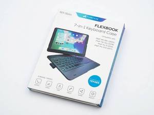 lot 423 image: Typecase Flexbook 7-in-1 Backlit Keyboard Case for iPad w USB Cable