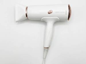 lot 435 image: T3 Cura Luxe Professional Ionic Hair Dryer WhiteRose Gold 76840  Retail $79.99