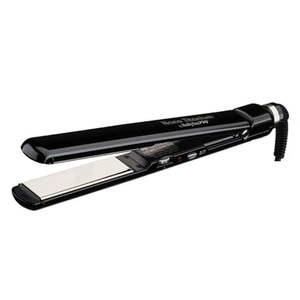 lot 439 image: BaBylissPRO Nano Titanium Flat Iron Hair Straightener 1 Inch Ionic Black