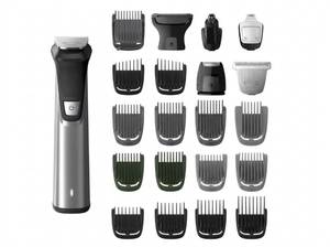 lot 449 image: Philips Norelco Multi Groomer 25 Piece Mens Grooming Kit MG777049