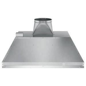 lot 494 image: GE Range Hood Insert 36 Inch Externally Vented Stainless Steel UVC9360SLSS  Retail $441.28