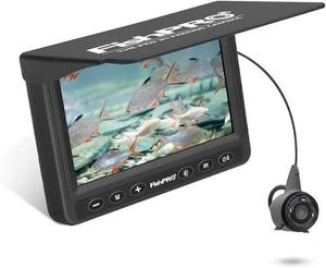 lot 403 image: Moocor Underwater Fishing Camera 4.3-Inch 1000 TVL 65ft Cable  Retail $189.99