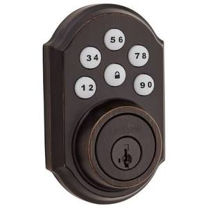 lot 409 image: Kwikset SmartCode 909 Touchpad Electronic Deadbolt 8 User Codes
