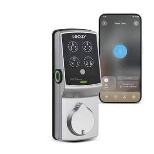 lot 446 image: Lockly Secure Plus Deadbolt Edition Smart Lock 3D Fingerprint PGD728F