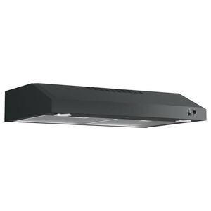 lot 479 image: GE Appliances 30in Width Range Hood Black Finish