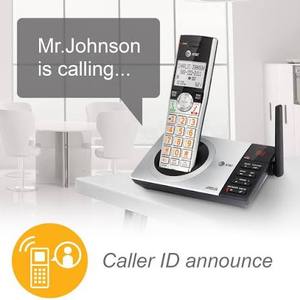 lot 533 image: AT&T 4 Handset Answering System with Smart Call Blocker