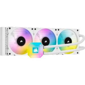 lot 535 image: Corsair iCUE H150i Elite Capellix Liquid CPU Cooler White RGB