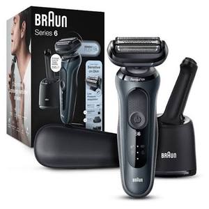 lot 543 image: Braun Series 6 SensoFlex Electric Shaver w SmartCare Center Model 6075cc