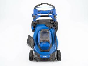 lot 552 image: Kobalt 40V Max Brushless 20in Cordless Push Lawn Mower - Powers On, Works, Needs BatteryCharger