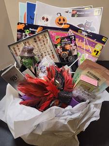 lot 11 image: KidsTeen Halloween Gift Bowl (Girl) #2 - Retail $0