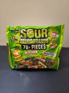 Frankford Sour Megabrands Candy Assortment 70+ Pieces 283 g W21066 - Retail: $8