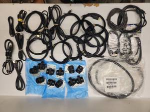 lot 45 image: Lot of HDMI Cables, DVI Cables, Cable Adapters and Connectors