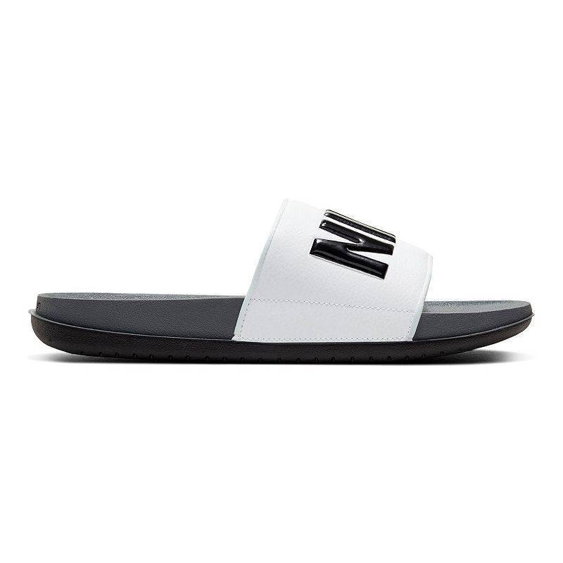 lot 25913 image: Nike Offcourt Slide Sandals Dark GreyBlack BQ4639-001