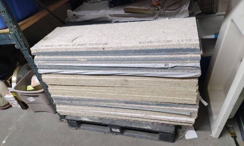 lot 4153 image: Composite Acoustic Ceiling Panels - Approx. 64 Panels