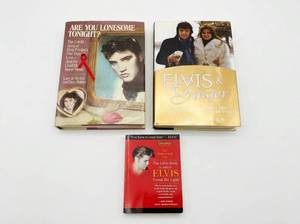 lot 8204 image: Lot of 3 Elvis Presley Books Are You Lonesome Tonight, Elvis & Ginger, Little Book