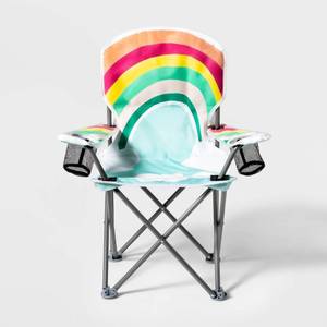 lot 8236 image: Sun Squad Kids Rainbow Character Chair with Two Cup Holders 80829986