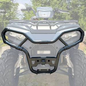 lot 6048 image: CPOWACE Front Brush Guard Bumper Polaris Sportsman 570 450 HO 2021-2026  Retail $189.90