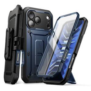 lot 227 image: SUPCASE for iPhone 18 Pro Max Case 17 Pro Max Case, Belt Clip, Azure - Retail $29