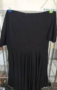lot 277 image: RWJ Womens Fall Plus Size Dresses for Wedding Guest Black Maxi Dress 4XL - Retail $50