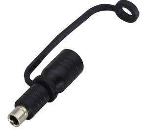 lot 319 image: DC 8020 Male to DC 7909 Female Adapter D-C 8mm x 2mm to D-C 7.9mm x 0.9mm DC8mm Connector with Silicone Clasp for Solar Panel RV Portable Power Station Ex-plo-RER 150020001packClasp - Retail $0