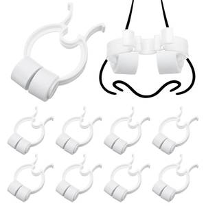 lot 351 image: Frienda 10 Pcs Nose Clips for Nosebleeds, White - Retail $7