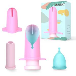 lot 474 image: Mottery Applicator Tool for Menstrual Cups Easy to Use & Eco Friedly Best for Women Menstural Cup Steamer wash Your Cup. (applicator) - Retail $10