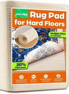 lot 490 image: Jorvila Non-Slip Rug Pad Gripper 2x8 Ft - Retail $15