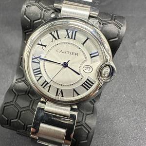 lot 10 image: Large heavy Wristwatch Stainless Steel Swiss Made 230961NX - previously owned.
