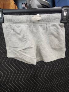 lot 2138 image: Carters Toddler Size 3T Gray Pull-On Shorts with Side Pockets