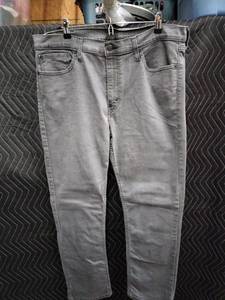 lot 2159 image: Levis 511 Mens Slim Fit Jeans Gray Wash W38 L32