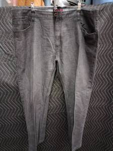 lot 2162 image: Paulo Solari Modern Fit Mens Gray Washed Jeans W46 L30