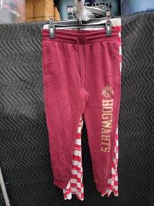 lot 2170 image: Wizarding World Harry Potter Hogwarts Jogger Sweatpants Burgundy Size M