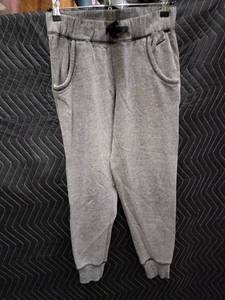 lot 2178 image: Nike Kids Gray Fleece Jogger Sweatpants Size L (12-13 Yrs)